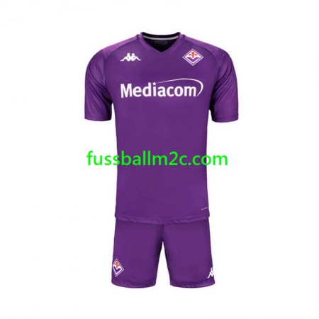 Fußballtrikots ACF Fiorentina Kinder Heim Trikotsatz 2024-2025